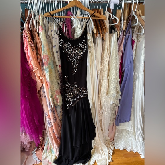 Stunning vintage boho evening gown - Picture 6 of 7